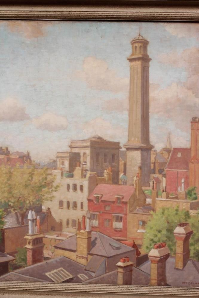 STEFANI M FISHER (1894-1963) The Monarch of Campden Hill from Bedford Gardens Image