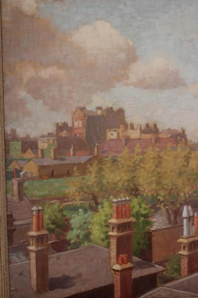 STEFANI M FISHER (1894-1963) The Monarch of Campden Hill from Bedford Gardens Image