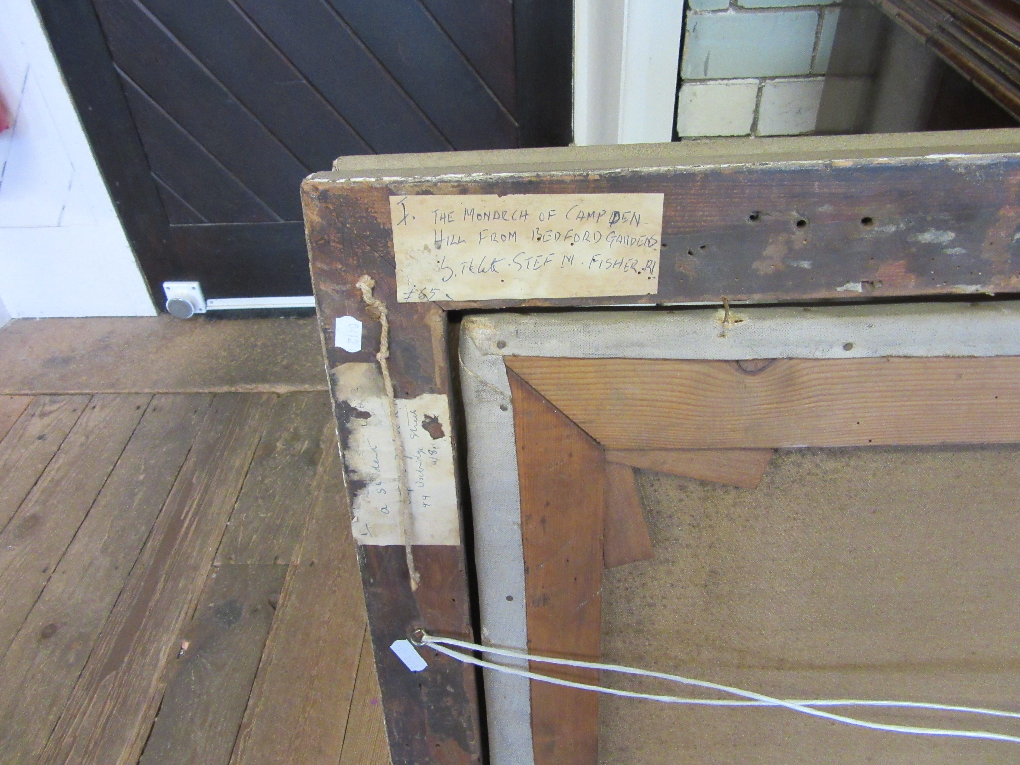 STEFANI M FISHER (1894-1963) The Monarch of Campden Hill from Bedford Gardens Image