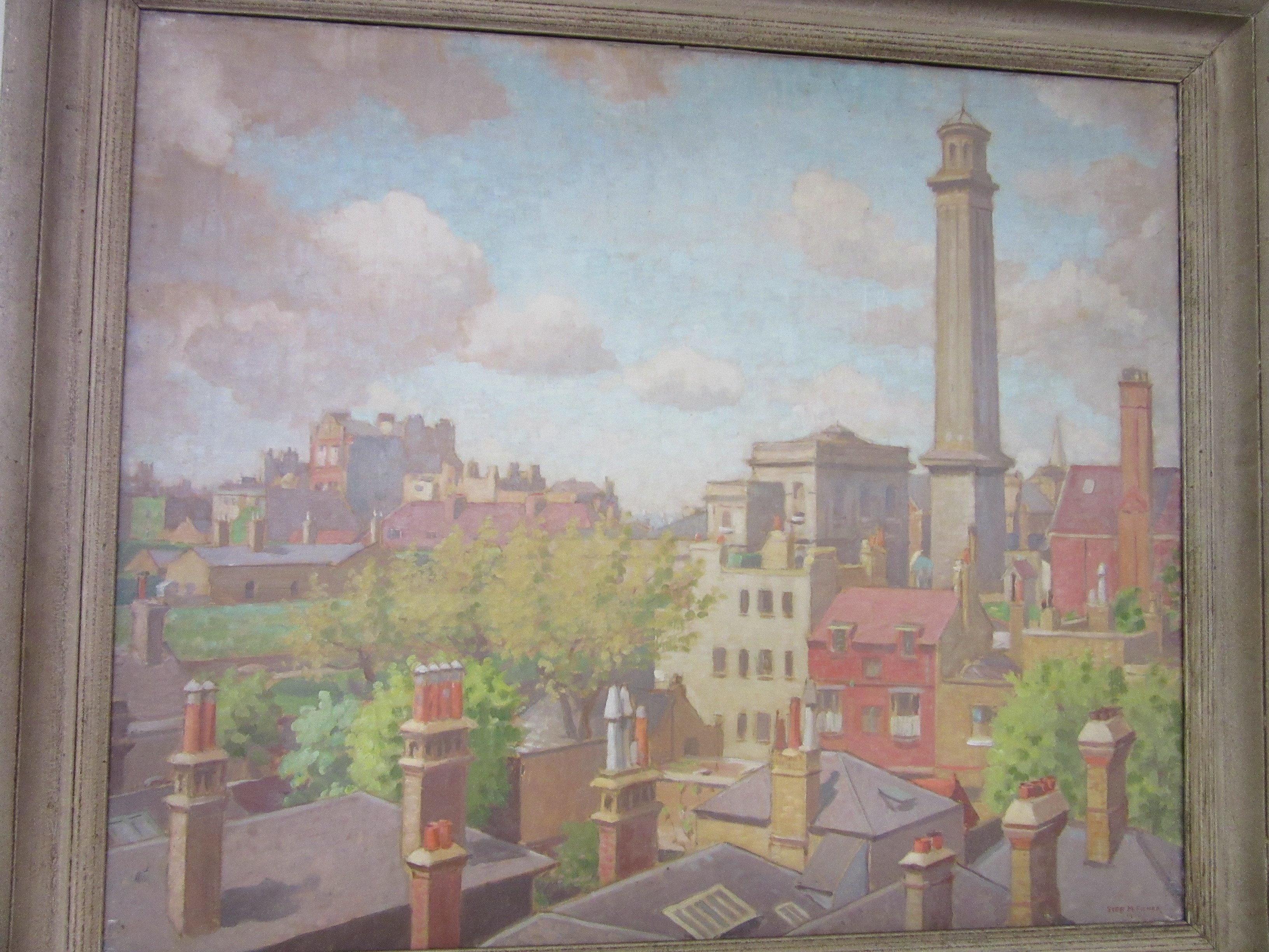 STEFANI M FISHER (1894-1963) The Monarch of Campden Hill from Bedford Gardens Image