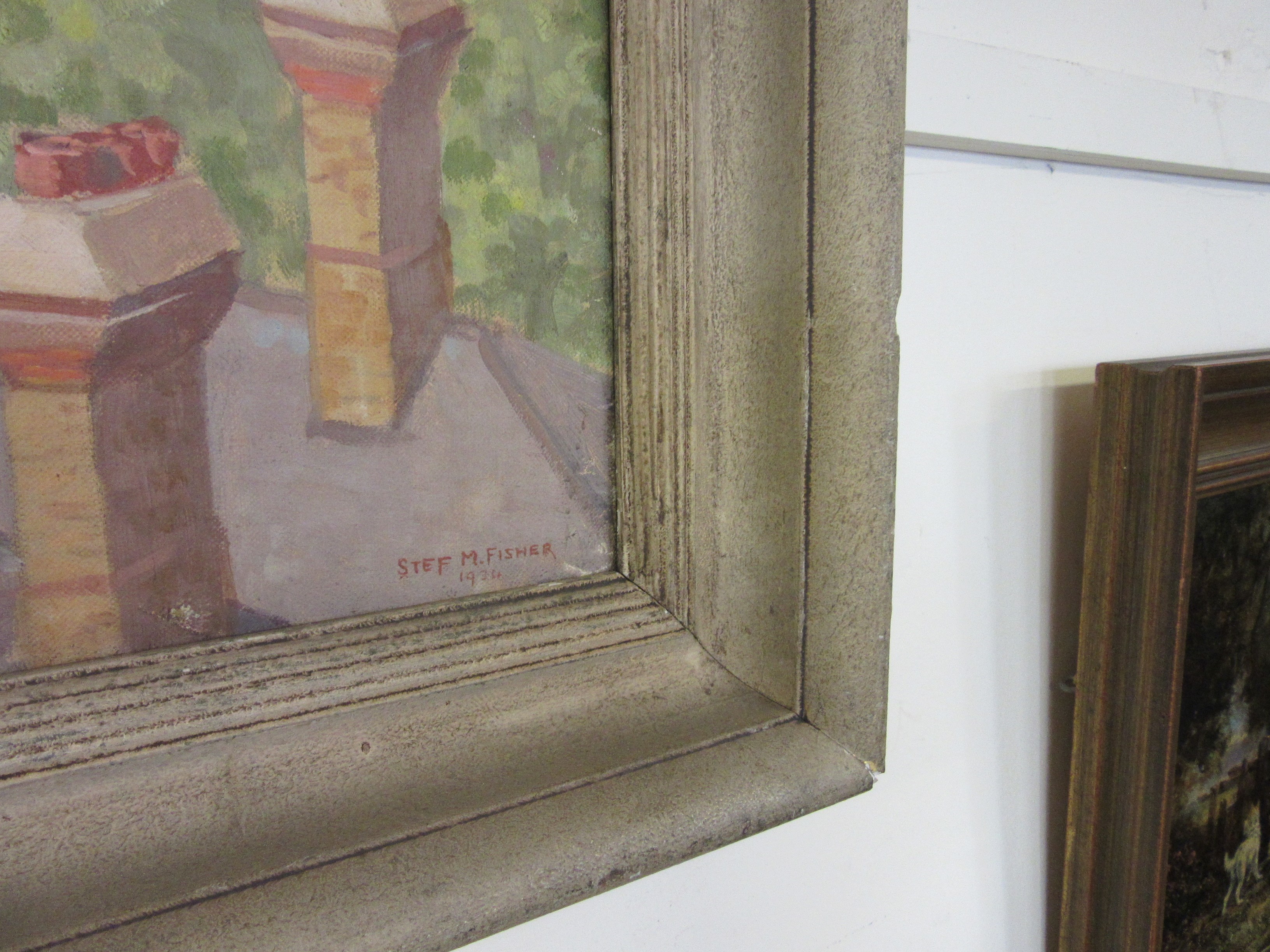 STEFANI M FISHER (1894-1963) The Monarch of Campden Hill from Bedford Gardens Image