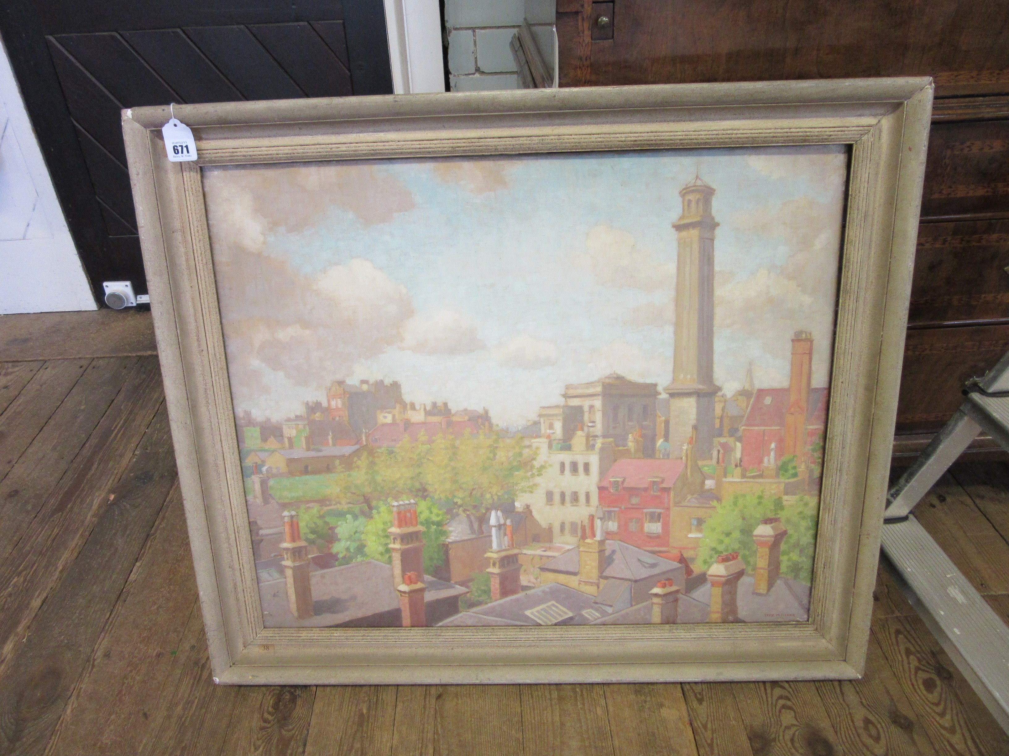 STEFANI M FISHER (1894-1963) The Monarch of Campden Hill from Bedford Gardens Image