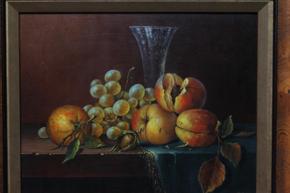 TIBOR CORN (b.1958) Still life of Peaches Image