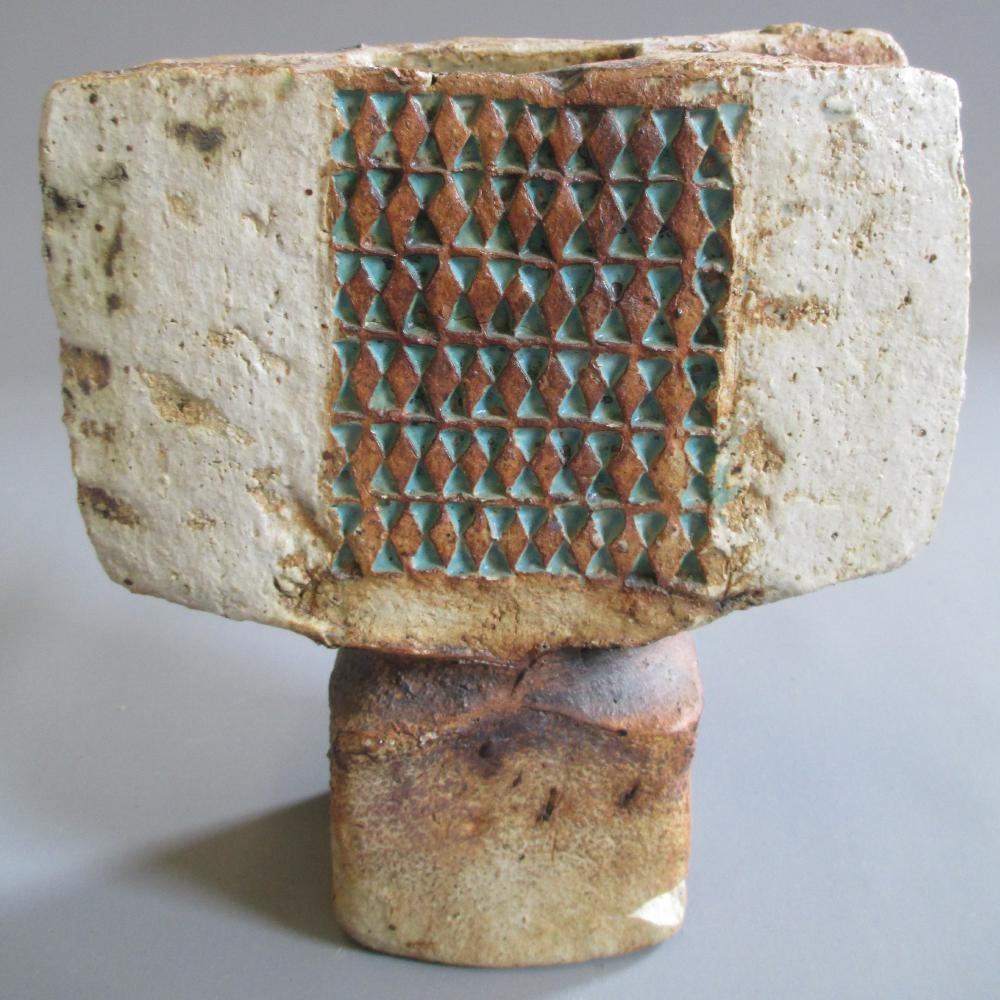 ALAN WALLWORK (1931-2019) THREE STONEWARE ELECTRIC LAMP BASES Image