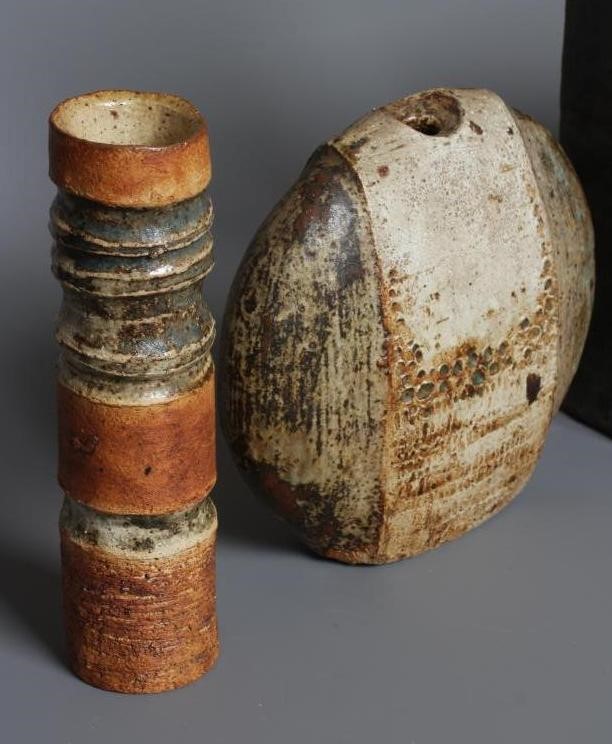ALAN WALLWORK (1931-2019) THREE STONEWARE VASES Image