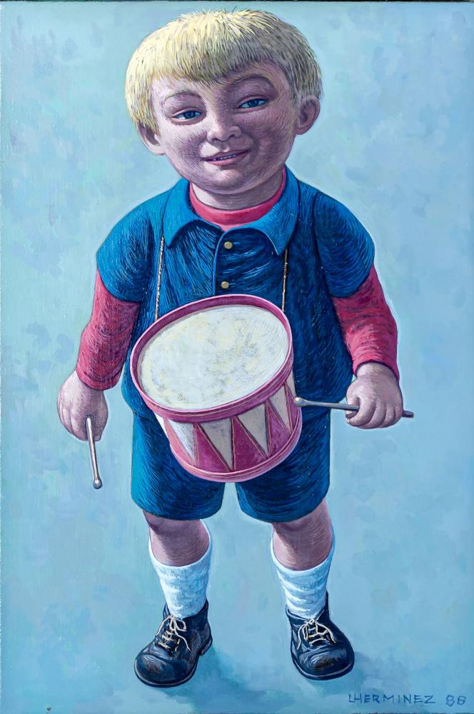 THEO L'HERMINEZ (1921-1997) Drummer Boy Image