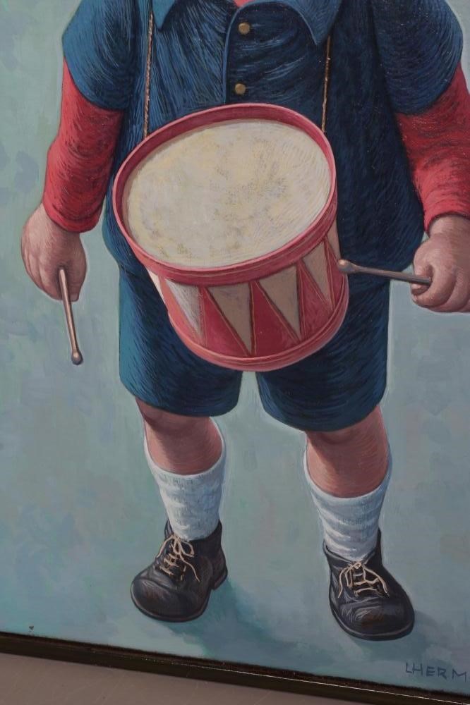 THEO L'HERMINEZ (1921-1997) Drummer Boy Image