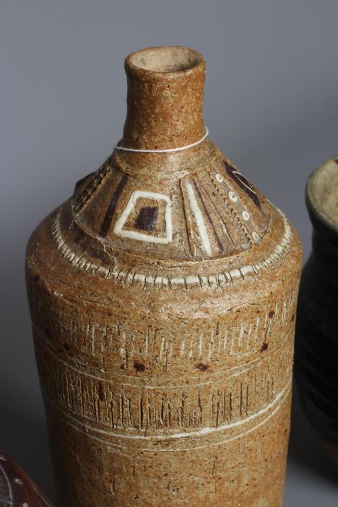 ALAN WALLWORK (1931-2019) THREE STONEWARE VASES Image