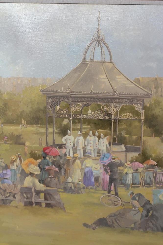 PETER MILLER (British School 20th/21st Century) Study for Bandstand at Harrogate c.1906 Image