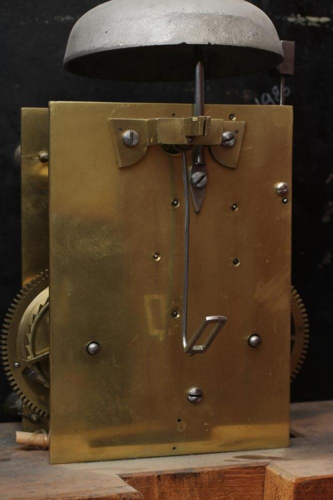 AN OAK LONGCASE SIGNED WILLIAM JOHNSTON Image