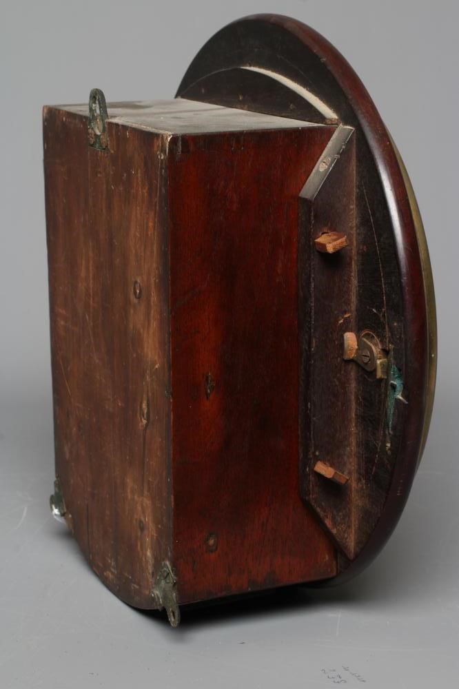 A MAHOGANY CASED WALL TIMEPIECE Image