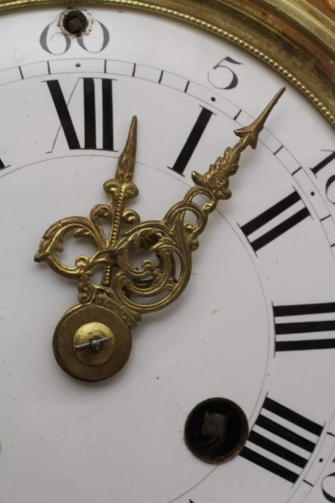 A LOUIS XV STYLE CARTEL CLOCK BY A. D. MOUGIN Image