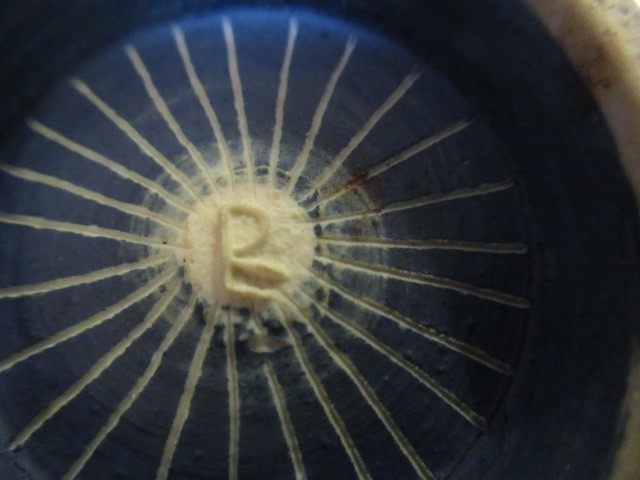 DAME LUCIE RIE DBE (1902-1995) A PORCELAIN VASE of cylindrical section with waisted neck and flared Image