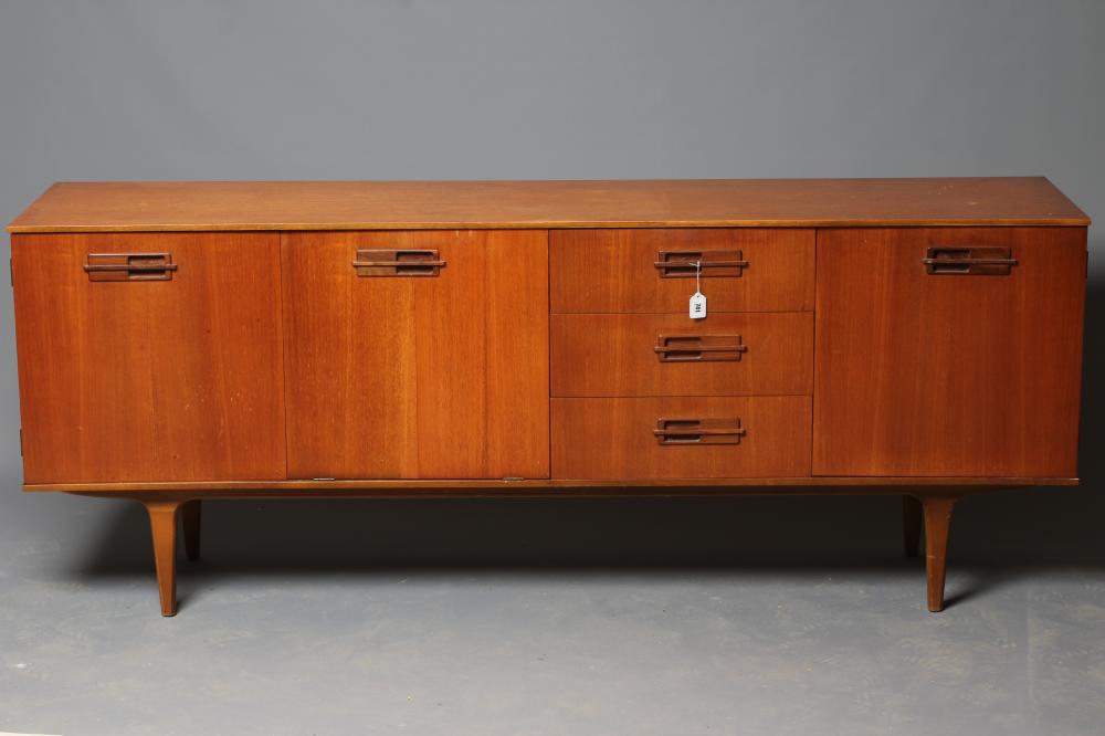 A RETRO TEAK LONG SIDEBOARD Image
