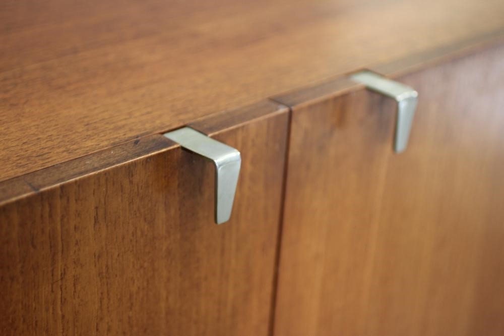 A SMALL STAG S RANGE TEAK CABINET BY JOHN & SYLVIA REED Image