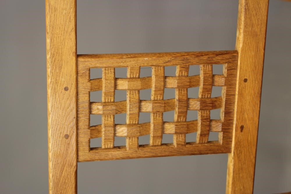 A SET OF EIGHT OAK DINING CHAIRS BY HORACE KNIGHT OF BALK Image