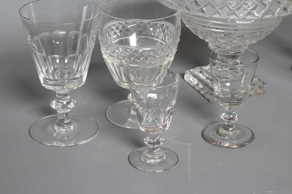 A COLLECTION OF GEORGIAN GLASS Image