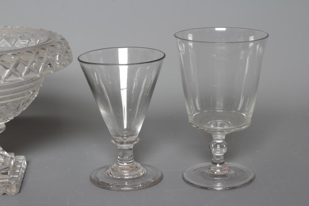 A COLLECTION OF GEORGIAN GLASS Image