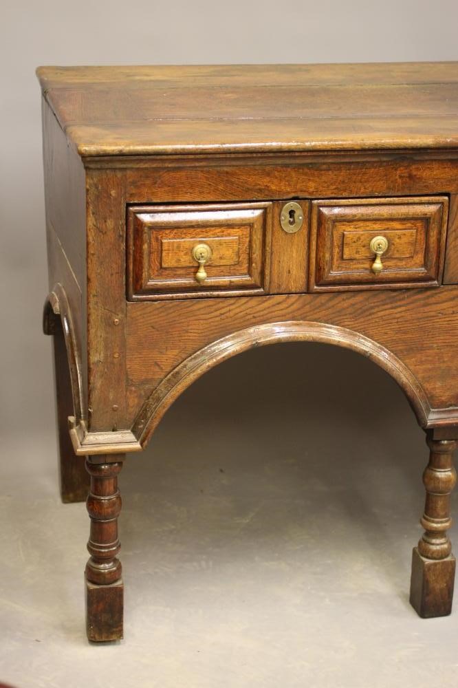 A JOINED OAK DRESSER of late 17th century design Image