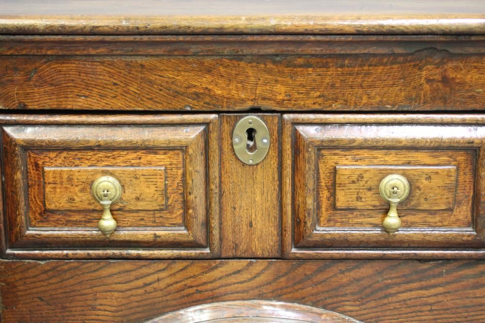 A JOINED OAK DRESSER of late 17th century design Image