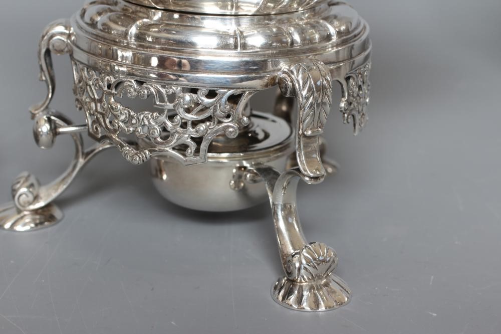 A FIVE PIECE TEA SERVICE by Elkington & Co. Image