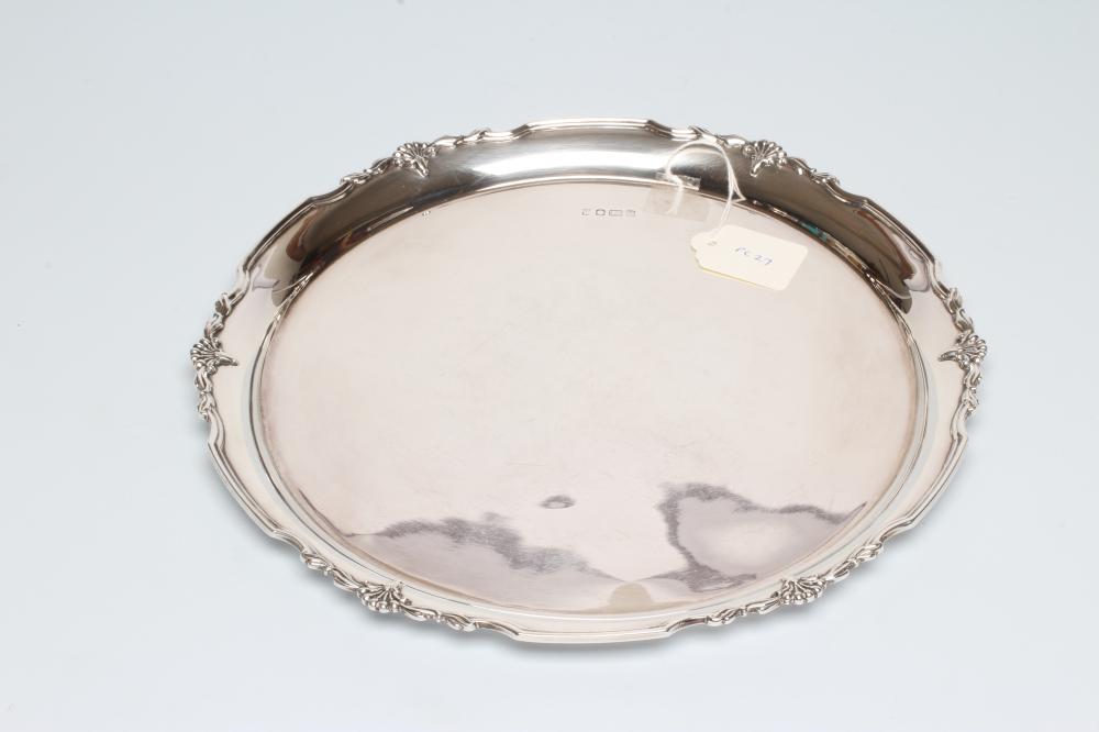 A SILVER SALVER Image