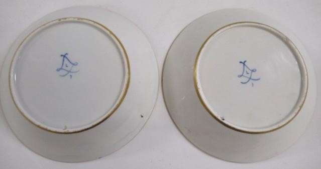 A FRENCH PORCELAIN CAN AND SAUCER Image