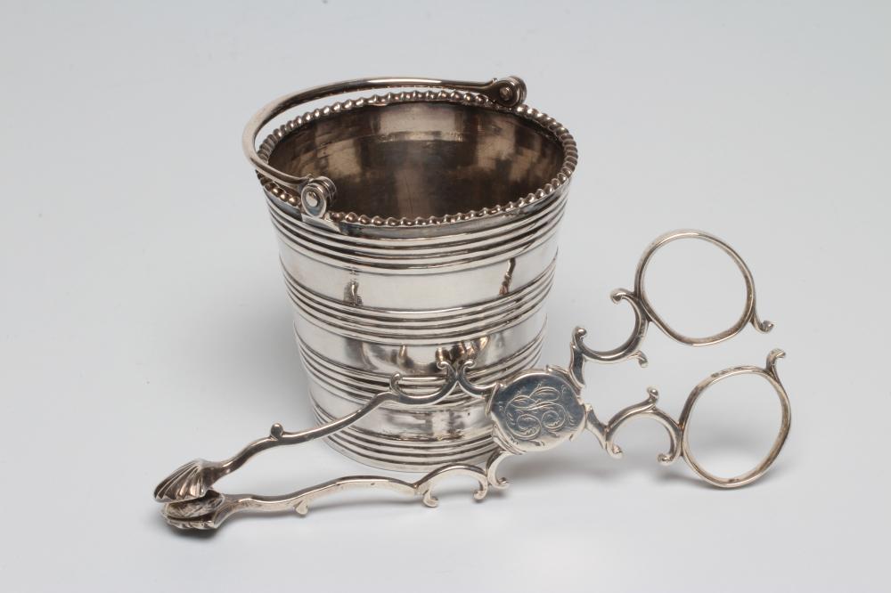 A GEORGE III SILVER CREAM PAIL Image