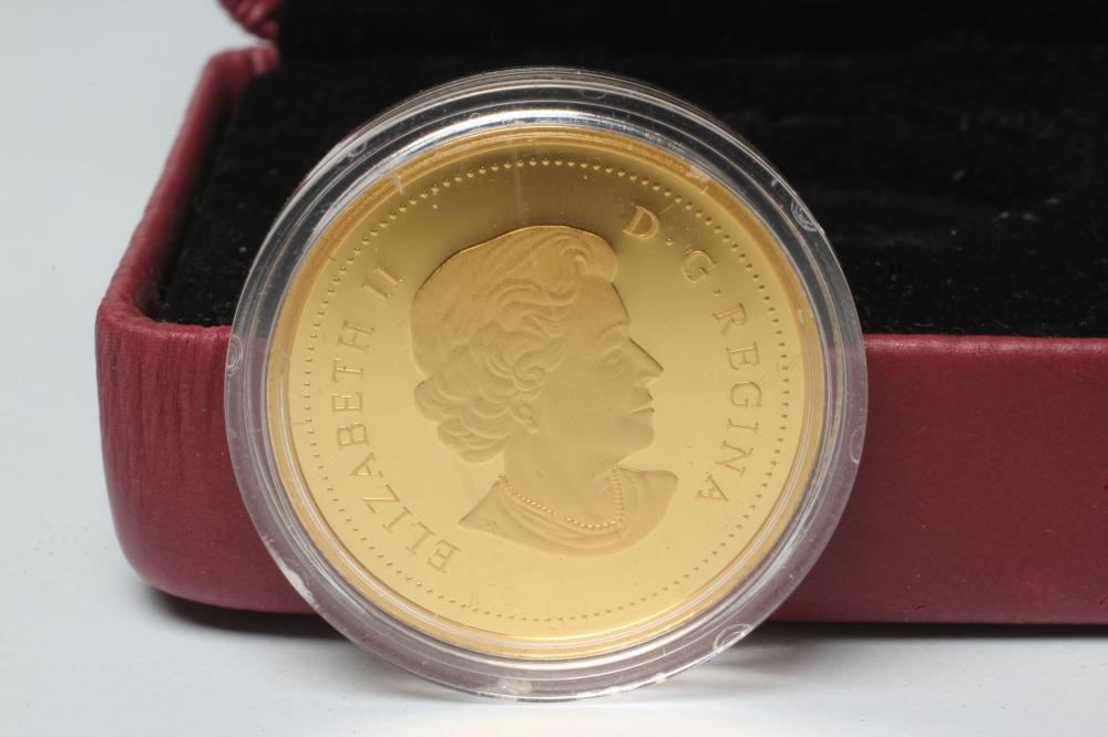 AN ELIZABETH II CANADIAN "ROYAL GENERATIONS" GOLD PROOF  Image