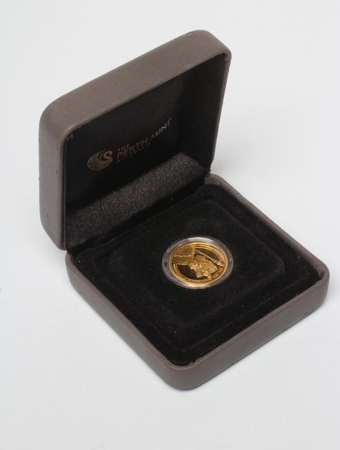 AN ELIZABETH II "60TH ANNIVERSARY OF THE CORONATION 1953" AUSTRALIAN GOLD  Image