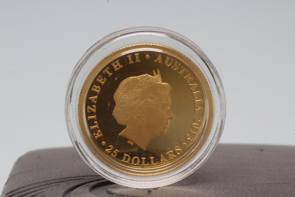 AN ELIZABETH II "60TH ANNIVERSARY OF THE CORONATION 1953" AUSTRALIAN GOLD  Image