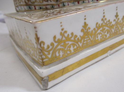 A LARGE GERMAN PORCELAIN "WOMAN OF WEINSBERG" FIGURE Image