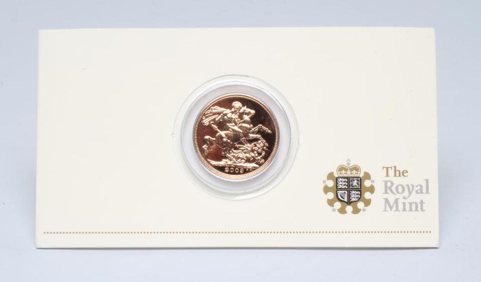 AN ELIZABETH II PROOF SOVEREIGN Image