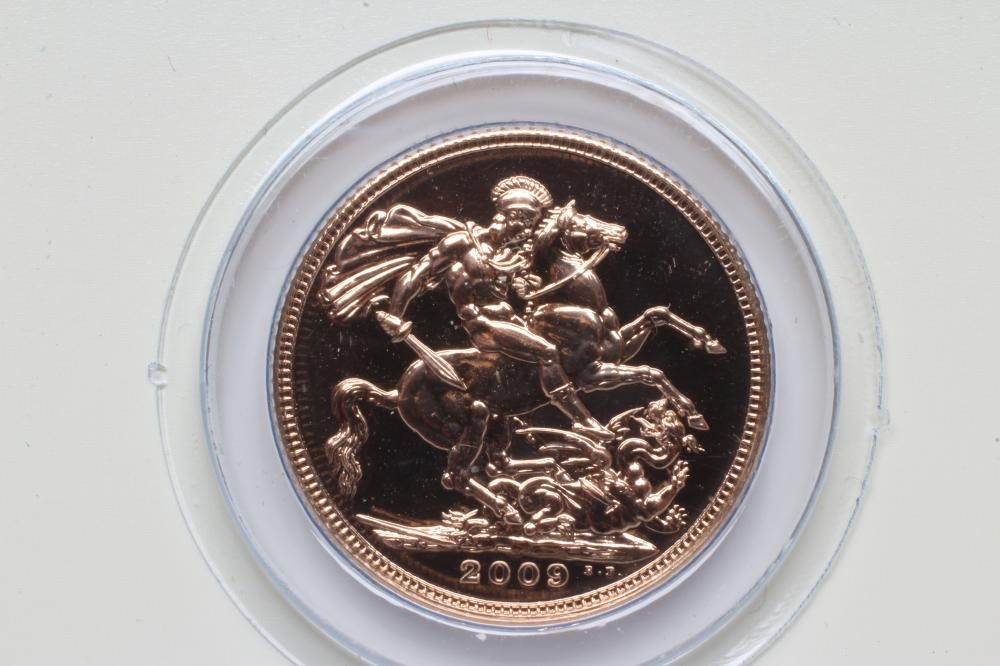 AN ELIZABETH II PROOF SOVEREIGN Image