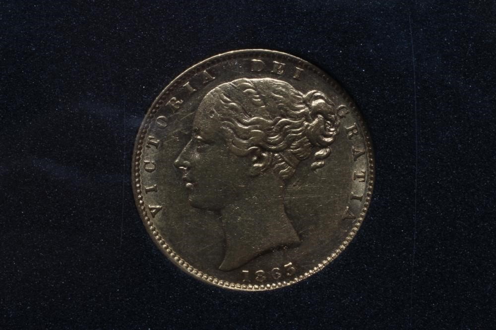 A "QUEEN VICTORIA SOVEREIGN COLLECTION" comprising 1863 YH Image