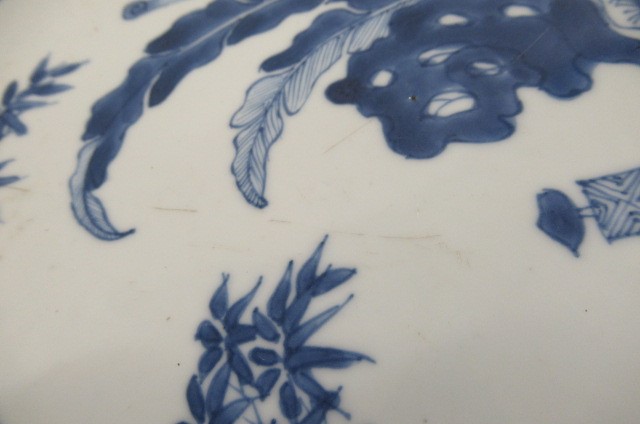 A PAIR OF CHINESE PORCELAIN CHARGERS of plain circular form Image