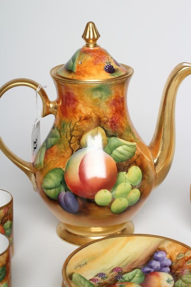 A COALPORT CHINA COFFEE SERVICE Image