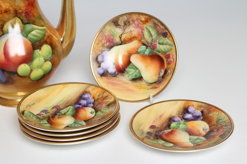 A COALPORT CHINA COFFEE SERVICE Image