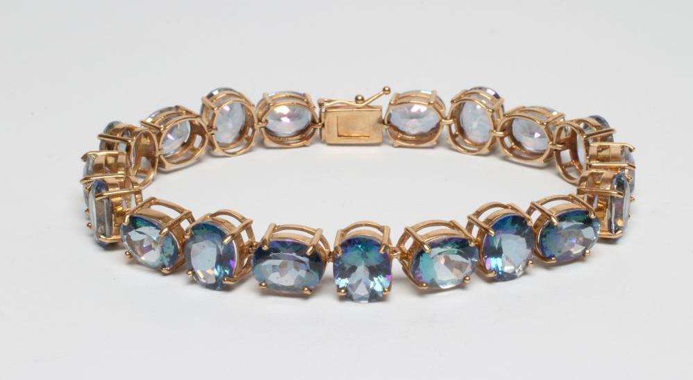 A 'MYSTIC TOPAZ' BRACELET Image