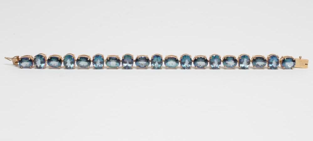 A 'MYSTIC TOPAZ' BRACELET Image
