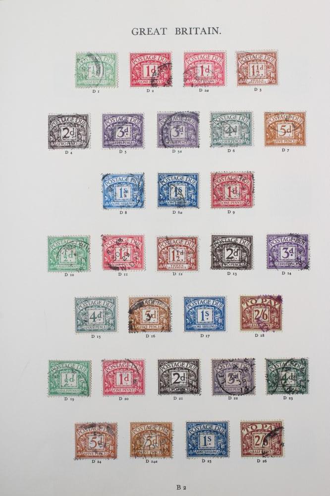 A PART FILLED ALBUM PURPORTING TO BE GB OVERPRINTS Image