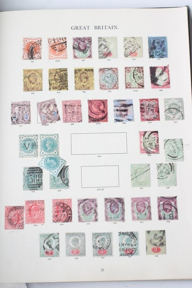 A WINDSOR ALBUM CONTAINING THE BALANCE OF A GB COLLECTION (Est. plus 21% premium inc. VAT) Image