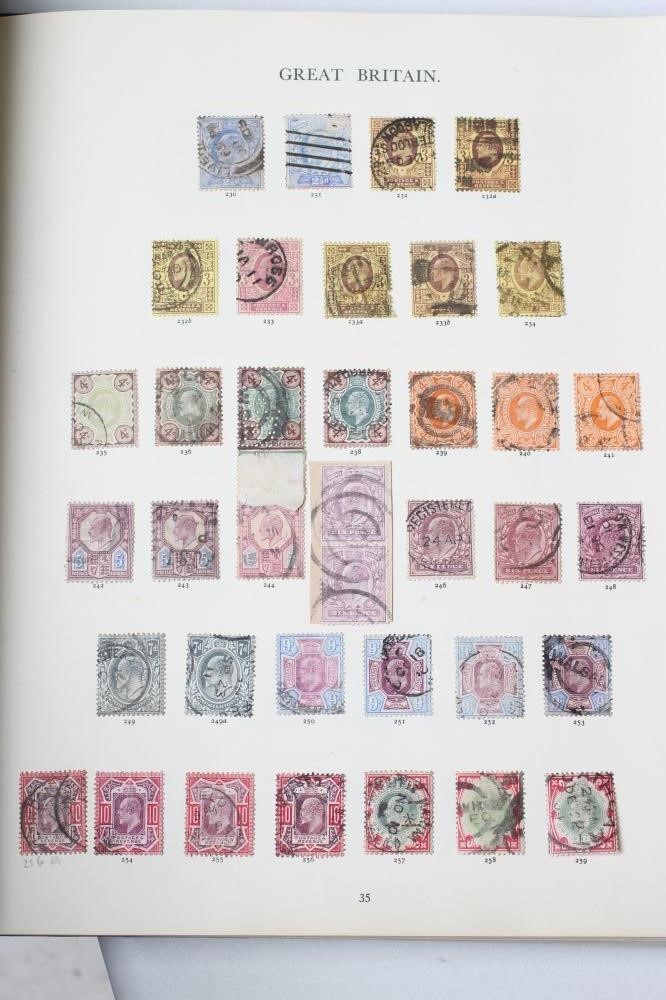 A WINDSOR ALBUM CONTAINING THE BALANCE OF A GB COLLECTION (Est. plus 21% premium inc. VAT) Image