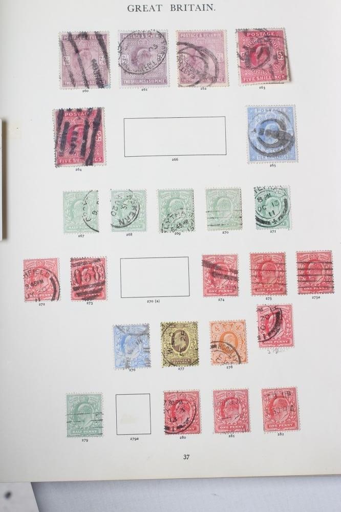 A WINDSOR ALBUM CONTAINING THE BALANCE OF A GB COLLECTION (Est. plus 21% premium inc. VAT) Image