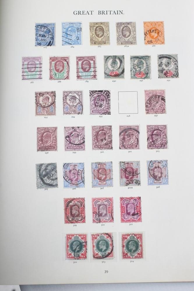 A WINDSOR ALBUM CONTAINING THE BALANCE OF A GB COLLECTION (Est. plus 21% premium inc. VAT) Image