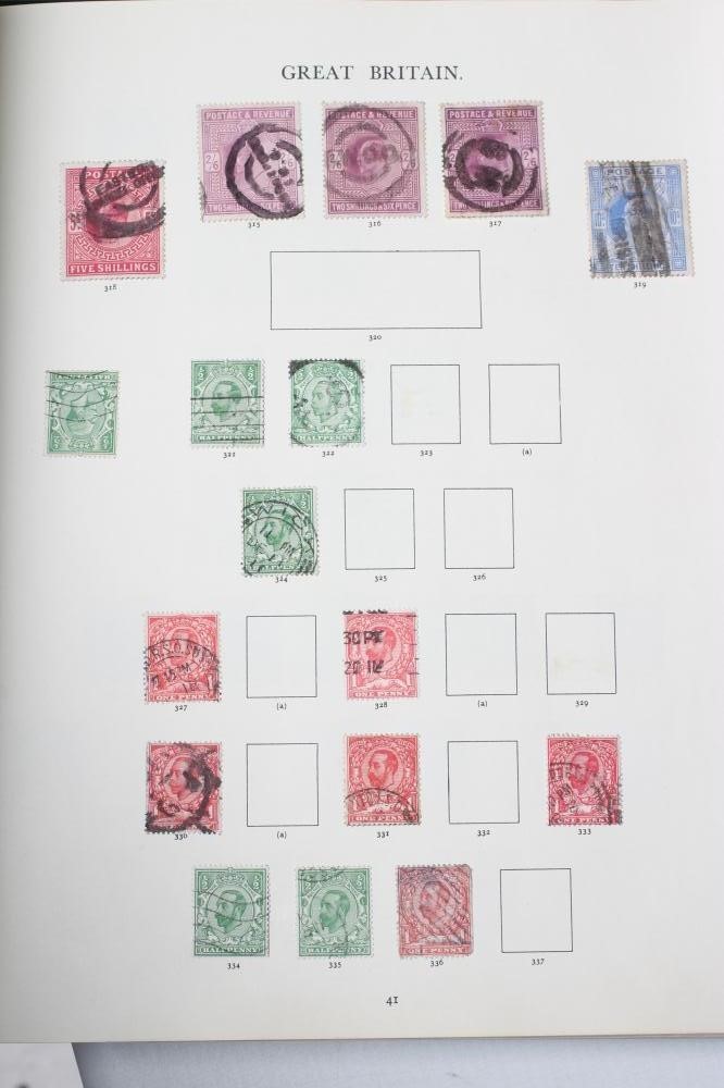 A WINDSOR ALBUM CONTAINING THE BALANCE OF A GB COLLECTION (Est. plus 21% premium inc. VAT) Image