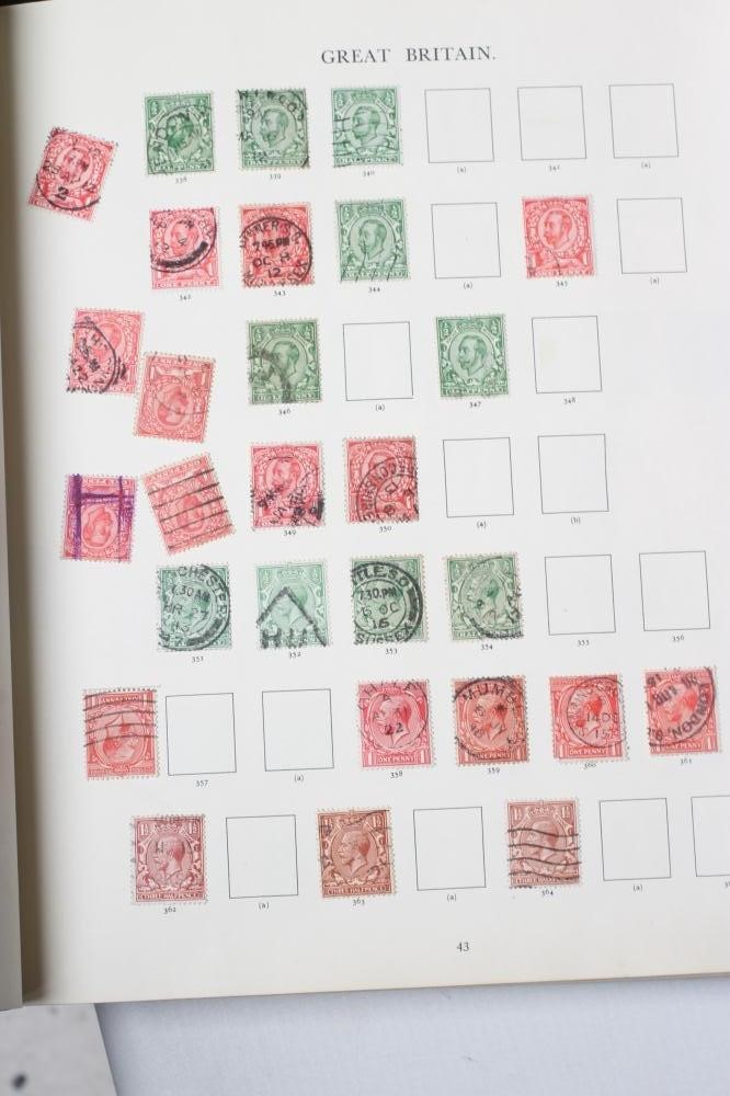 A WINDSOR ALBUM CONTAINING THE BALANCE OF A GB COLLECTION (Est. plus 21% premium inc. VAT) Image