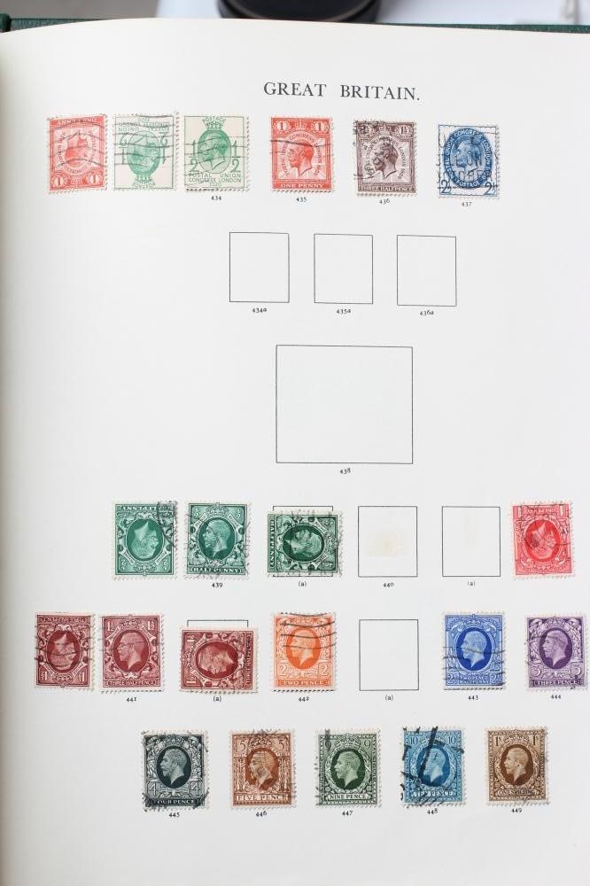 A WINDSOR ALBUM CONTAINING THE BALANCE OF A GB COLLECTION (Est. plus 21% premium inc. VAT) Image