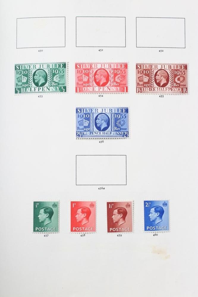 A WINDSOR ALBUM CONTAINING THE BALANCE OF A GB COLLECTION (Est. plus 21% premium inc. VAT) Image