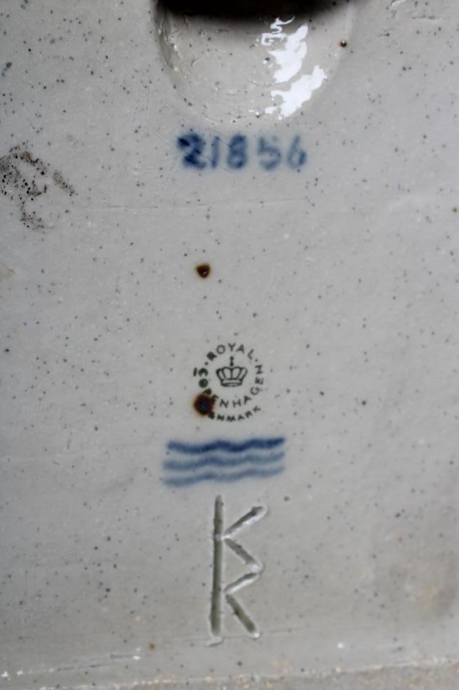 A PAIR OF ROYAL COPENHAGEN STONEWARE PLAQUES Image